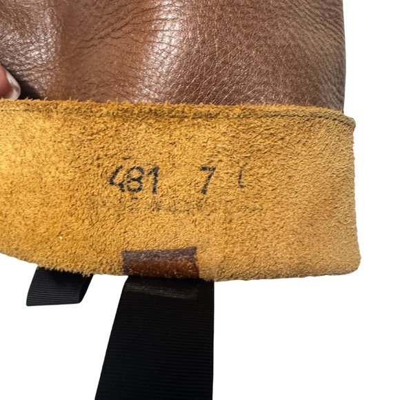 Roots Leather Knee-High Boots | Made in Canada | Brown | Size 7 - Picture 11 of 16